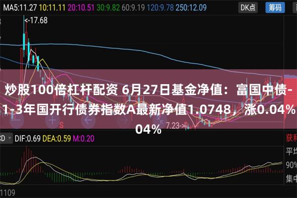 炒股100倍杠杆配资 6月27日基金净值：富国中债-1-3年国开行债券指数A最新净值1.0748，涨0.04%