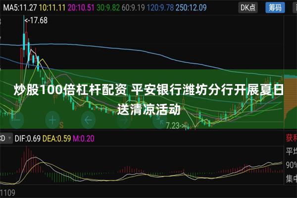 炒股100倍杠杆配资 平安银行潍坊分行开展夏日送清凉活动